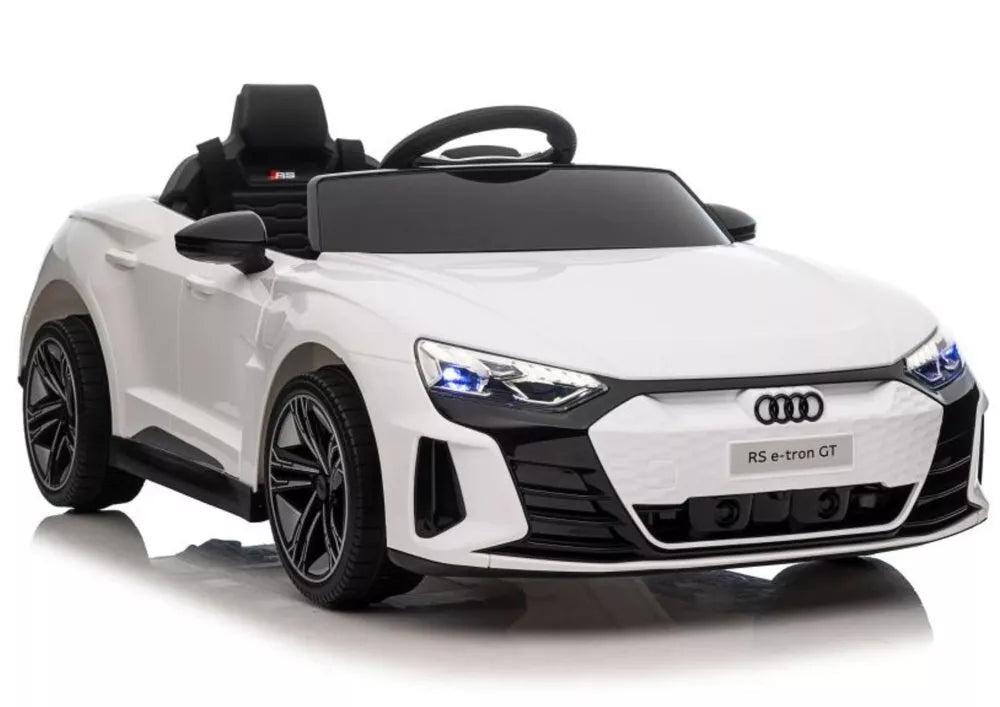 Vaikiškas elektromobilis Audi E‑Tron GT – balta, QLS‑6888